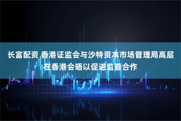 长富配资 香港证监会与沙特资本市场管理局高层在香港会晤以促进监管合作