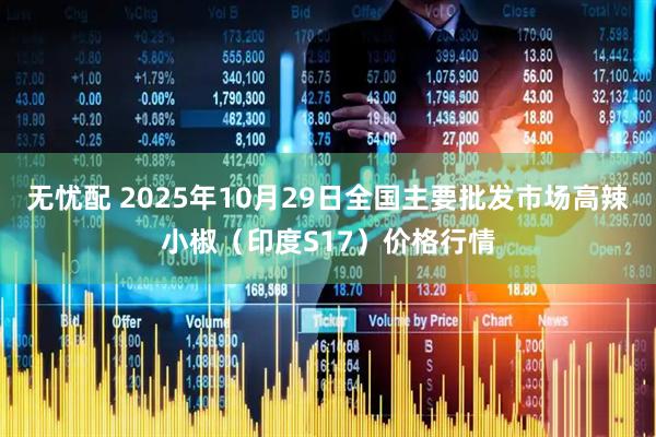 无忧配 2025年10月29日全国主要批发市场高辣小椒（印度S17）价格行情