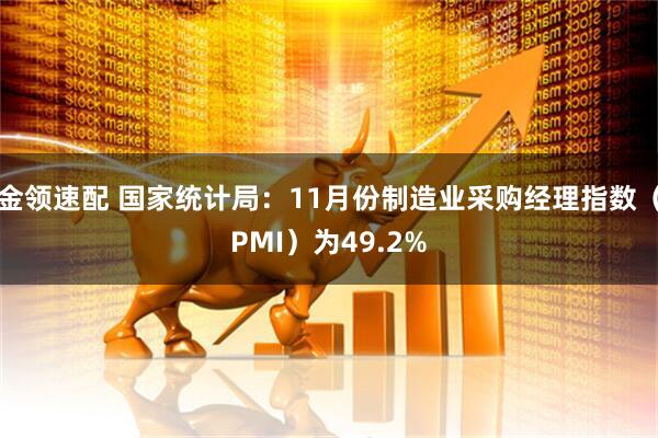 金领速配 国家统计局：11月份制造业采购经理指数（PMI）为49.2%