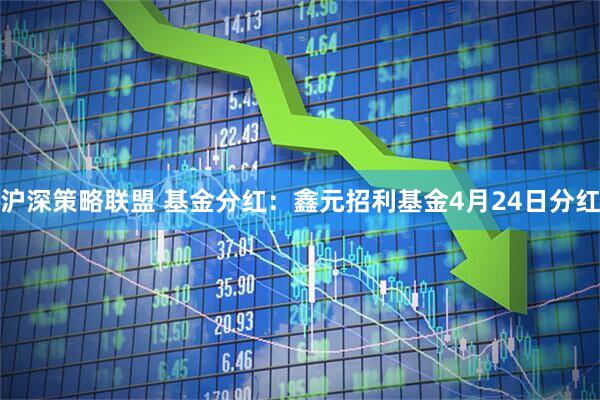 沪深策略联盟 基金分红：鑫元招利基金4月24日分红